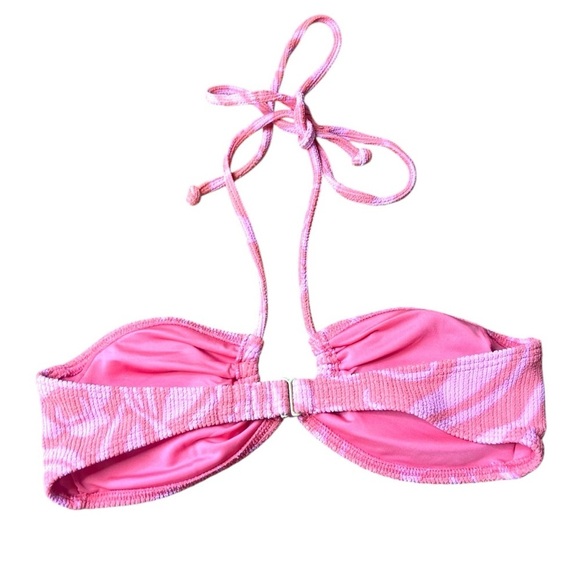 Billabong 2pc Bikini She’s A Trip Havana Ruched Top & High Waist Bottoms- Medium - Picture 11 of 16